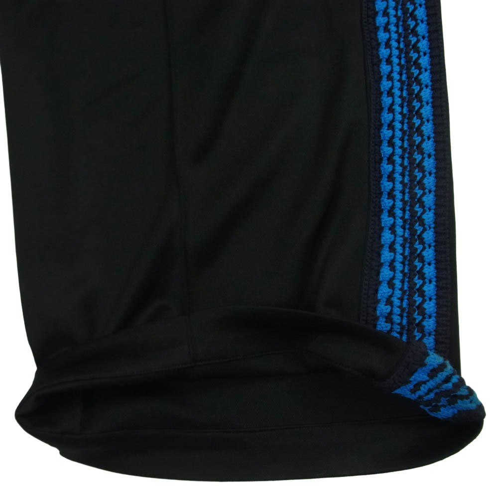 MAISON SPECIAL メゾンスペシャル 11232461304 Crochet Side Line Prime-Wide Easy Pants クロシェット サイドライン プライム ワイド イージー パンツ ジャージ ブラック系 ブルー系 1【中古】