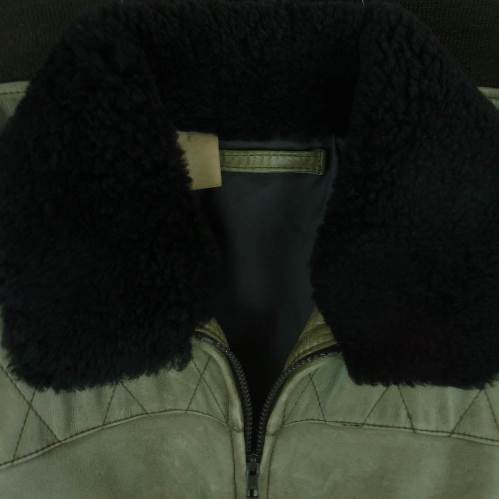 N.HOOLYWOOD エヌハリウッド 713pieces CDA期 G 1TYPE LEATHER ZIP