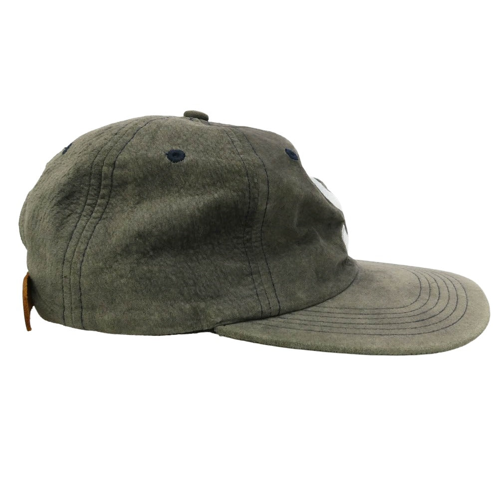 Supreme シュプリーム 16AW Suede S Logo 6-Panel スエード エスロゴ キャップ 帽子 グレー系【中古】