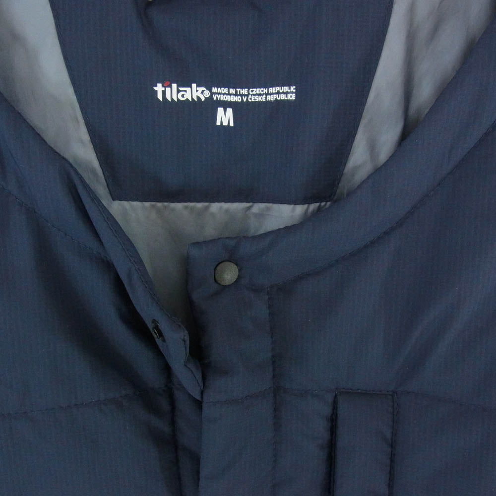 TILAK ティラック Poutnik The Urban Traveler PYGMY Jacket ポートニック アーバン トラベラー ピグミー 中綿 ジャケット ネイビー系 M【極上美品】【中古】