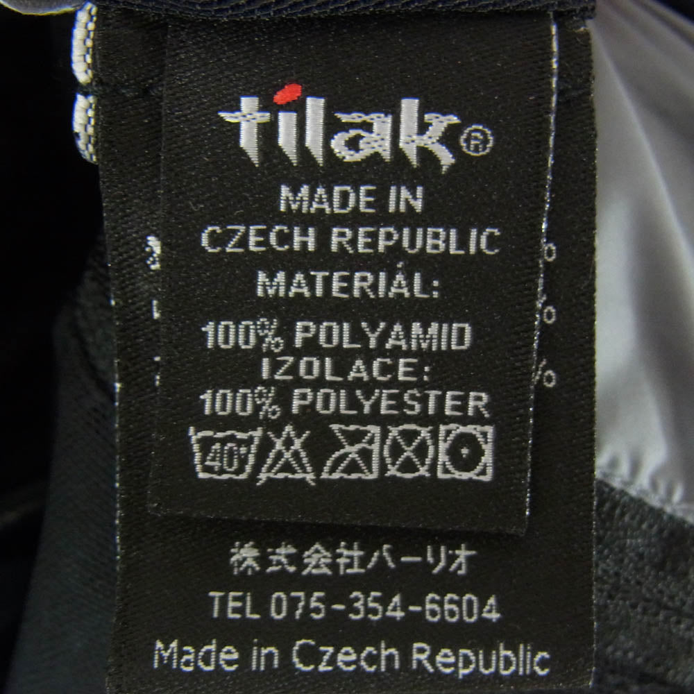 TILAK ティラック Poutnik The Urban Traveler PYGMY Jacket ポートニック アーバン トラベラー ピグミー 中綿 ジャケット ネイビー系 M【極上美品】【中古】