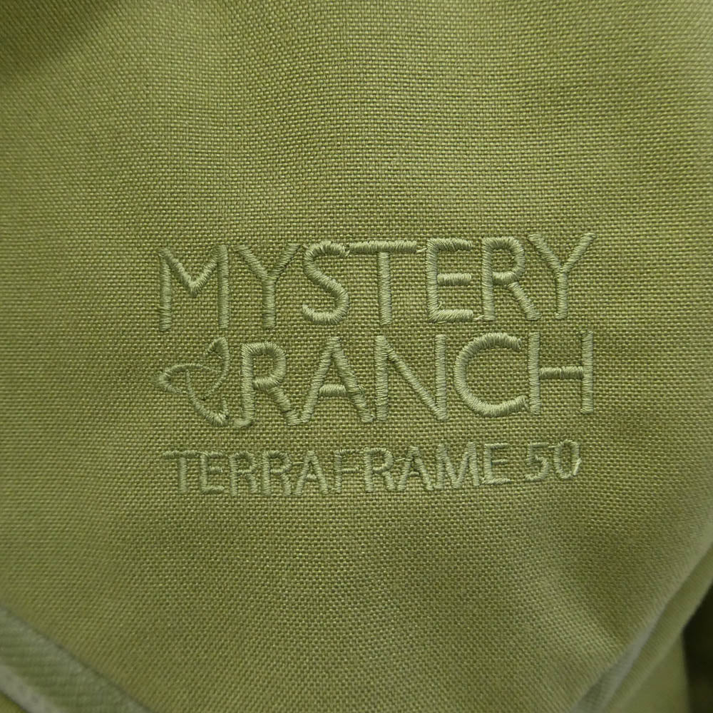 MYSTERY RANCH ミステリーランチ 19761350 TERRAFRAME 3-ZIP 50 テラフレーム スリージップ リュック バックパック モスグリーン系 グレー系【中古】