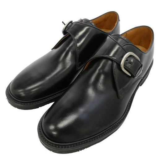 REGAL リーガル GEOX ジオエックス シングルモンク シューズ ブラック系 25cm【中古】