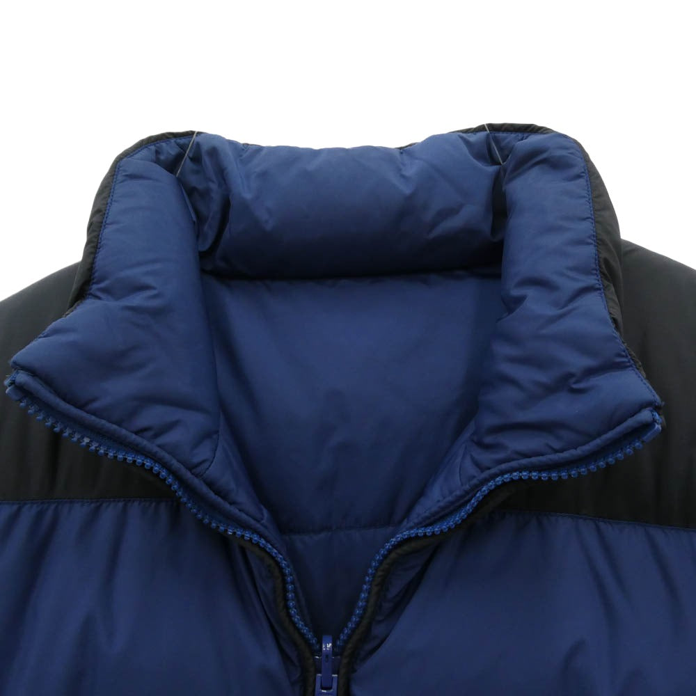 LACOSTE ラコステ reversible down jacket リバーシブル ダウンジャケット ネイビー系 ブラック系 52/5【中古】