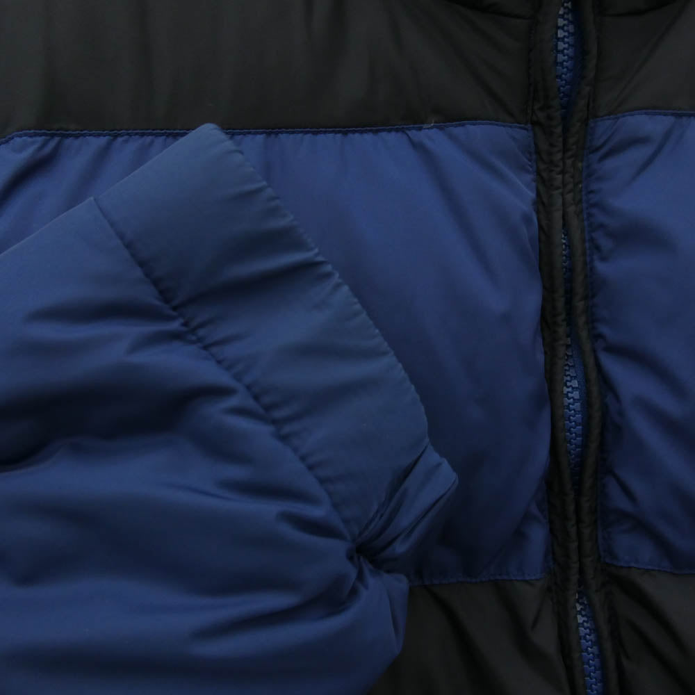 LACOSTE ラコステ reversible down jacket リバーシブル ダウンジャケット ネイビー系 ブラック系 52/5【中古】