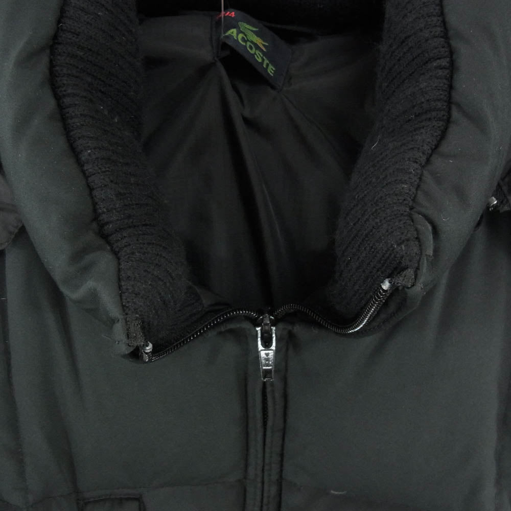 LACOSTE ラコステ BH020E hooded down jacket フーデッド ダウンジャケット ブラック系 4【中古】