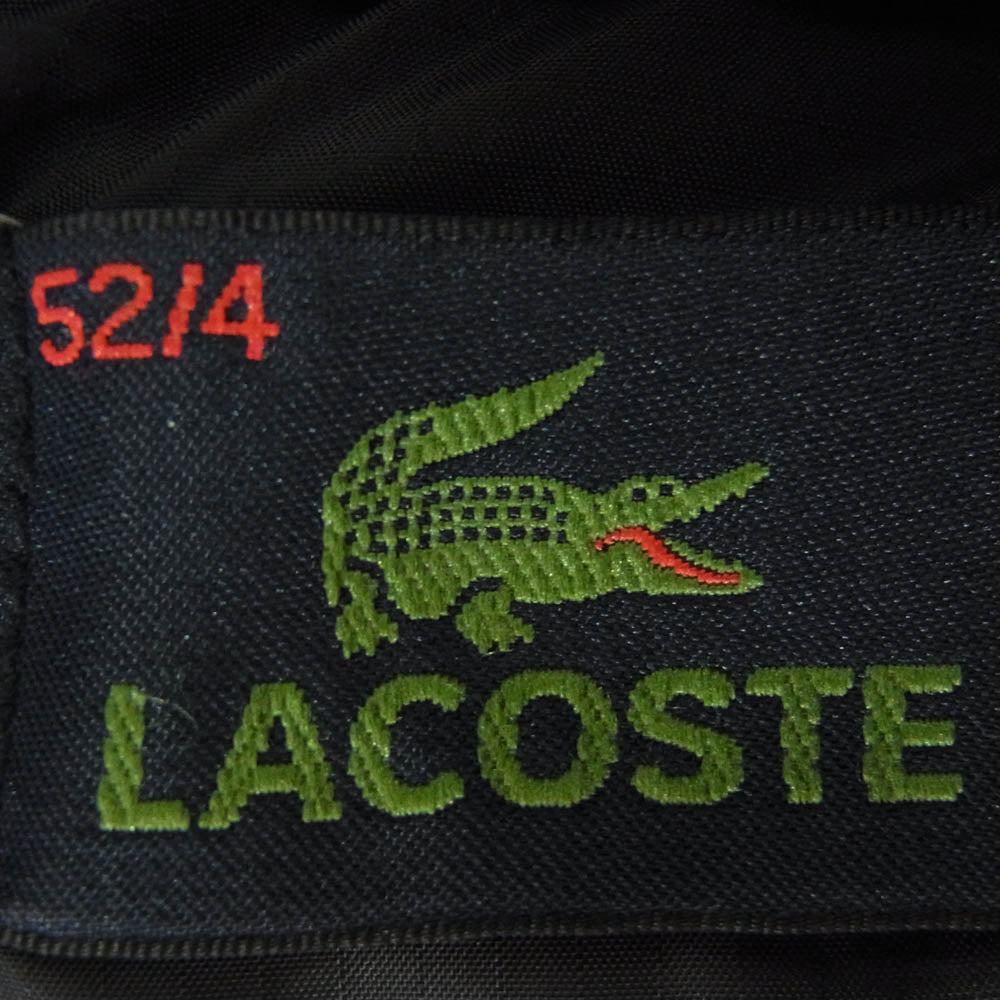 LACOSTE ラコステ BH020E hooded down jacket フーデッド ダウンジャケット ブラック系 4【中古】