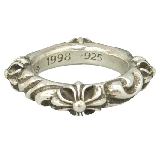 CHROME HEARTS クロムハーツ（原本無） SBT BAND SBTバンド リング シルバー系 9号【中古】