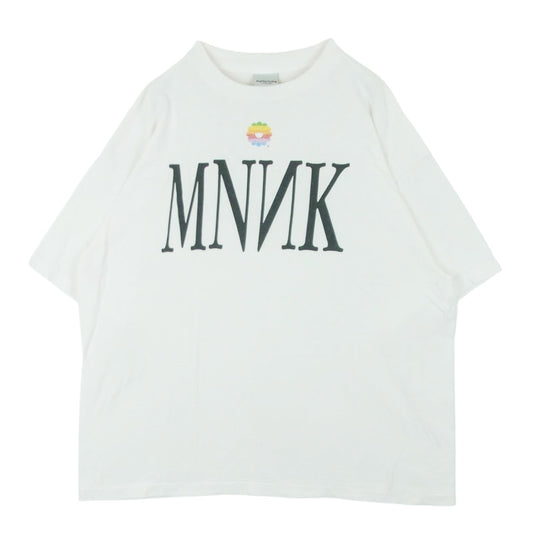 SAINT MICHAEL セントマイケル 26SS MT-MK8-0000-001 mononoke made モノノケメイド クルーネック 半袖 Tシャツ カットソー オフホワイト系 XXL【中古】
