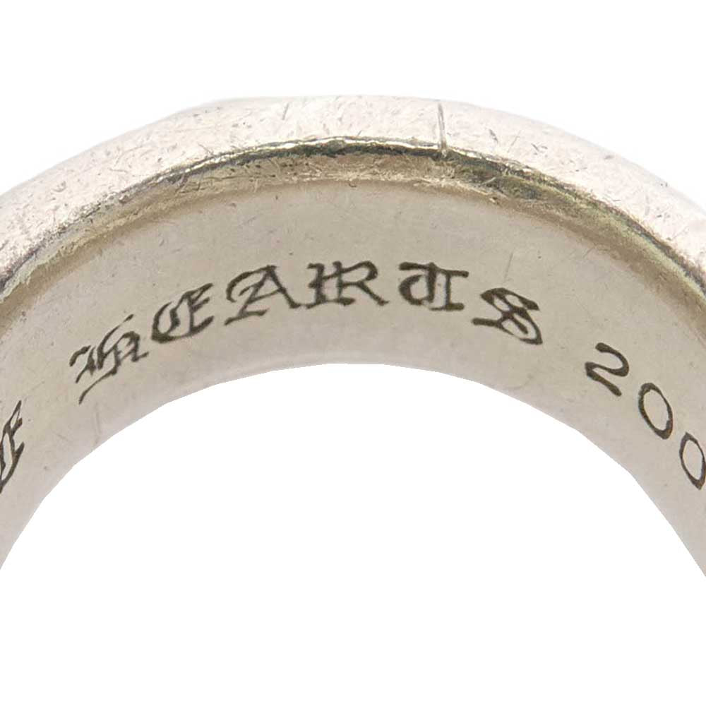 CHROME HEARTS クロムハーツ（原本無） DBL NARROW VINE BAND ダブルナロー ヴァイン バンド リング シルバー系 約11.5号【中古】