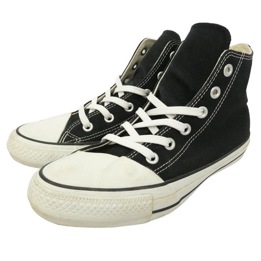 LIMI feu リミフゥ CONVERSE コンバース 1CL701 × CONVERSE ALL STAR 100 HI/LM コンバース オールスター ハイカット スニーカー ブラック系 ホワイト系 24.5cm【中古】