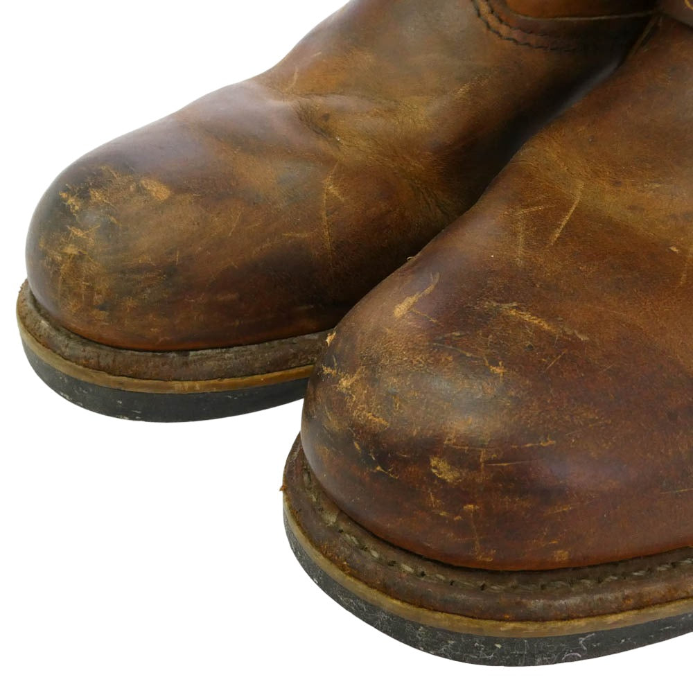 RED WING レッドウィング ENGINEER BOOTS エンジニア ブーツ ブラウン系 37【中古】