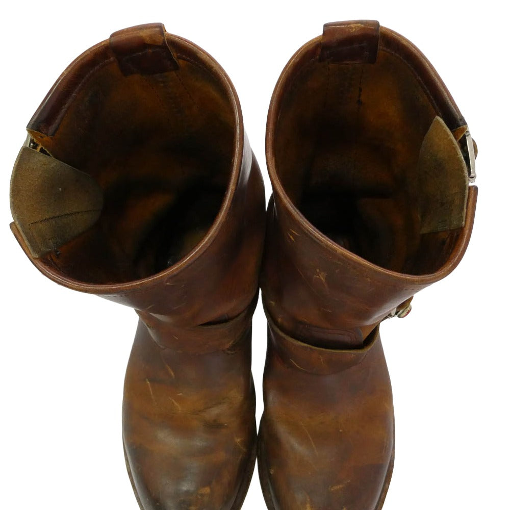 RED WING レッドウィング ENGINEER BOOTS エンジニア ブーツ ブラウン系 37【中古】