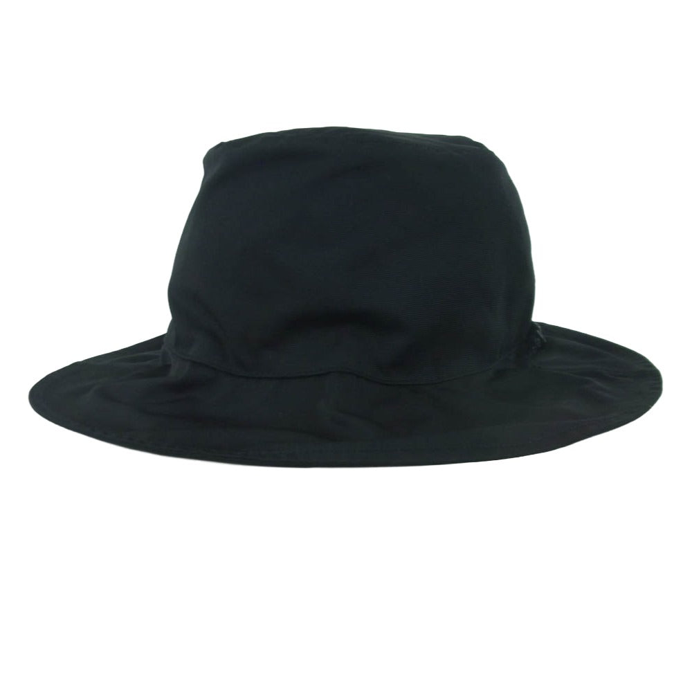 KIJIMA TAKAYUKI キジマタカユキ W-201137 Safari Hat サファリ ハット コード付き 帽子 ブラック系 1【中古】