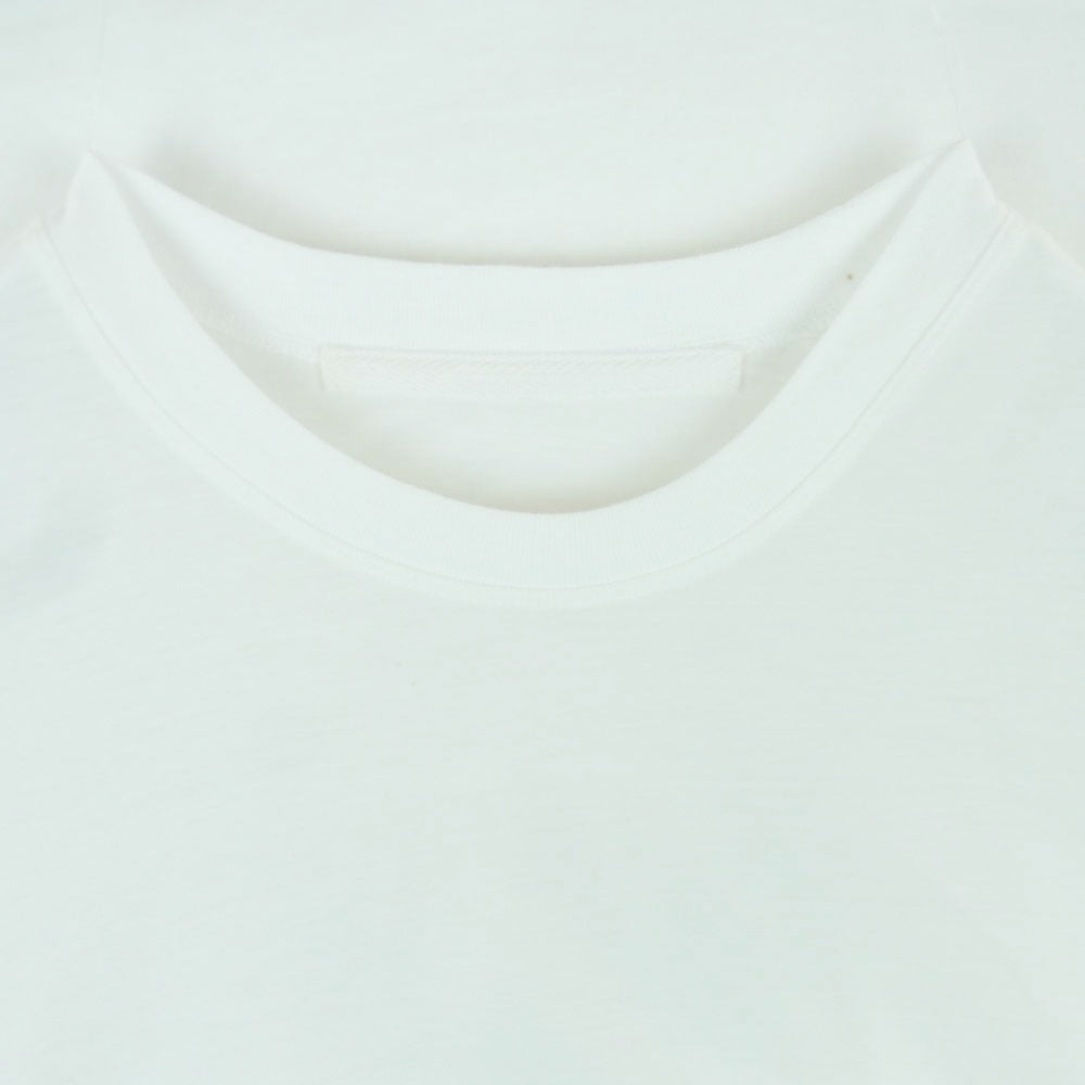 JULIUS ユリウス 19AW 677CPM17 GATAER SEAMD LONG SLEEVE SHIRT ロングスリーブ プリント 長袖 カットソー Tシャツ ホワイト系 2【中古】