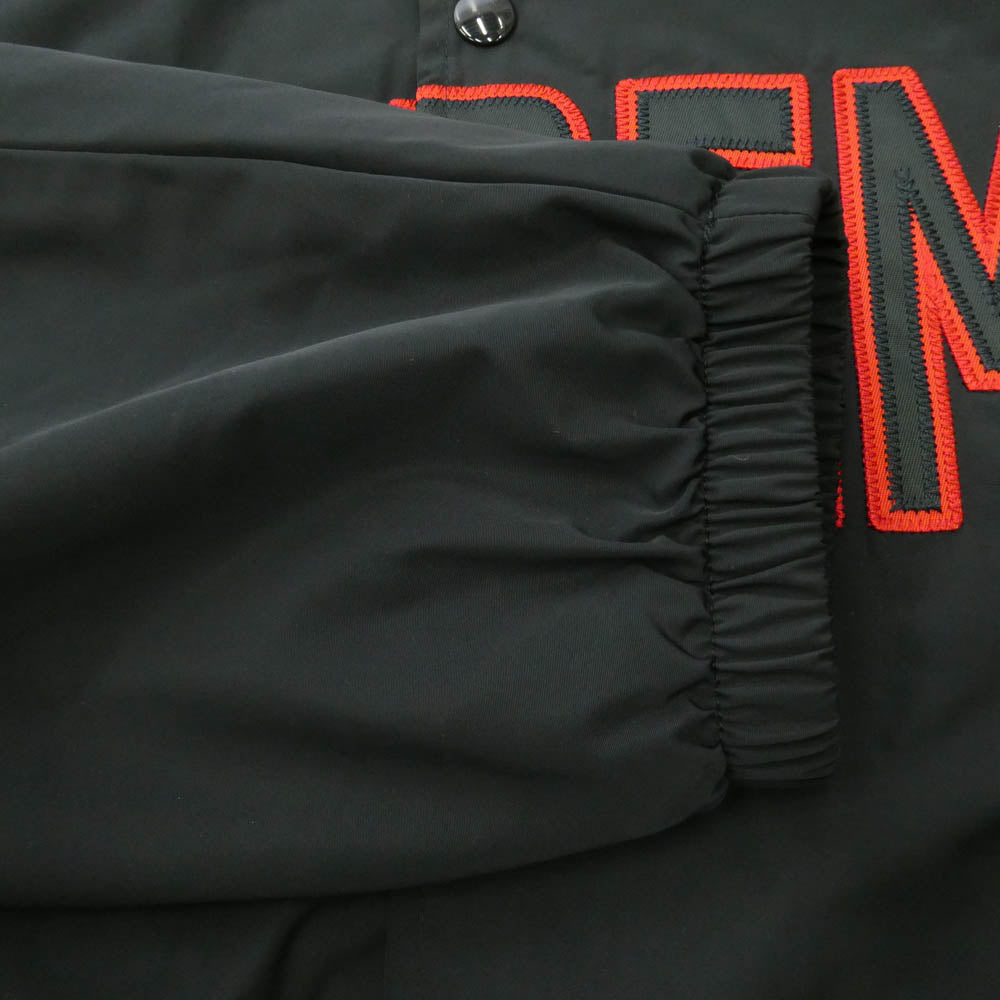 Supreme シュプリーム 26SS Spellout Coaches Jacket スペルアウト コーチ ロゴ ジャケット ブラック系【極上美品】【中古】