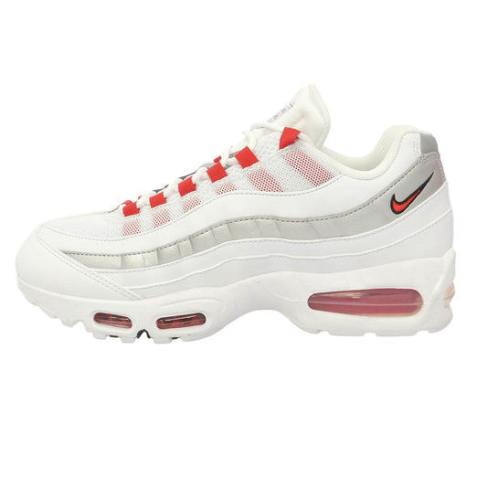 NIKE ナイキ IQ0176 100 Air Max 95 SE Big Bubble England エアマックス ビッグバブル イングランド ローカット スニーカー ホワイト系 レッド系 28cm【極上美品】【中古】