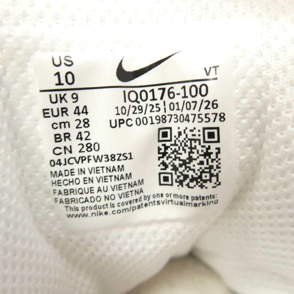 NIKE ナイキ IQ0176 100 Air Max 95 SE Big Bubble England エアマックス ビッグバブル イングランド ローカット スニーカー ホワイト系 レッド系 28cm【極上美品】【中古】