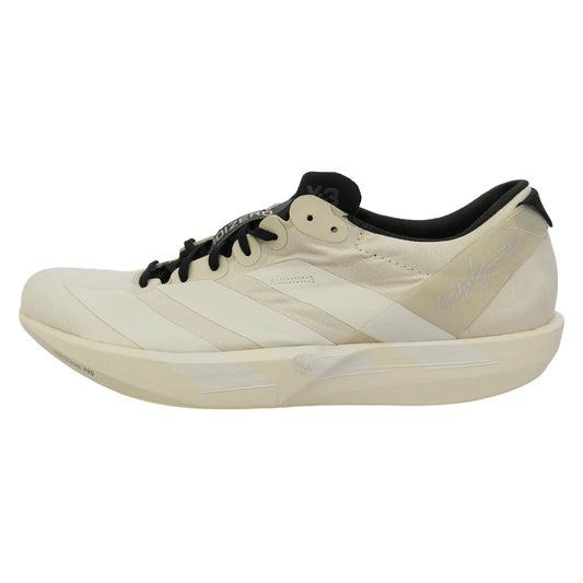 Y-3 Yohji Yamamoto ワイスリー ヨウジヤマモト 25SS JS3152 Adizero ADIOS 9 M アディゼロ アディオス ナイン ローカット スニーカー ベージュ系 27.5cm【極上美品】【中古】