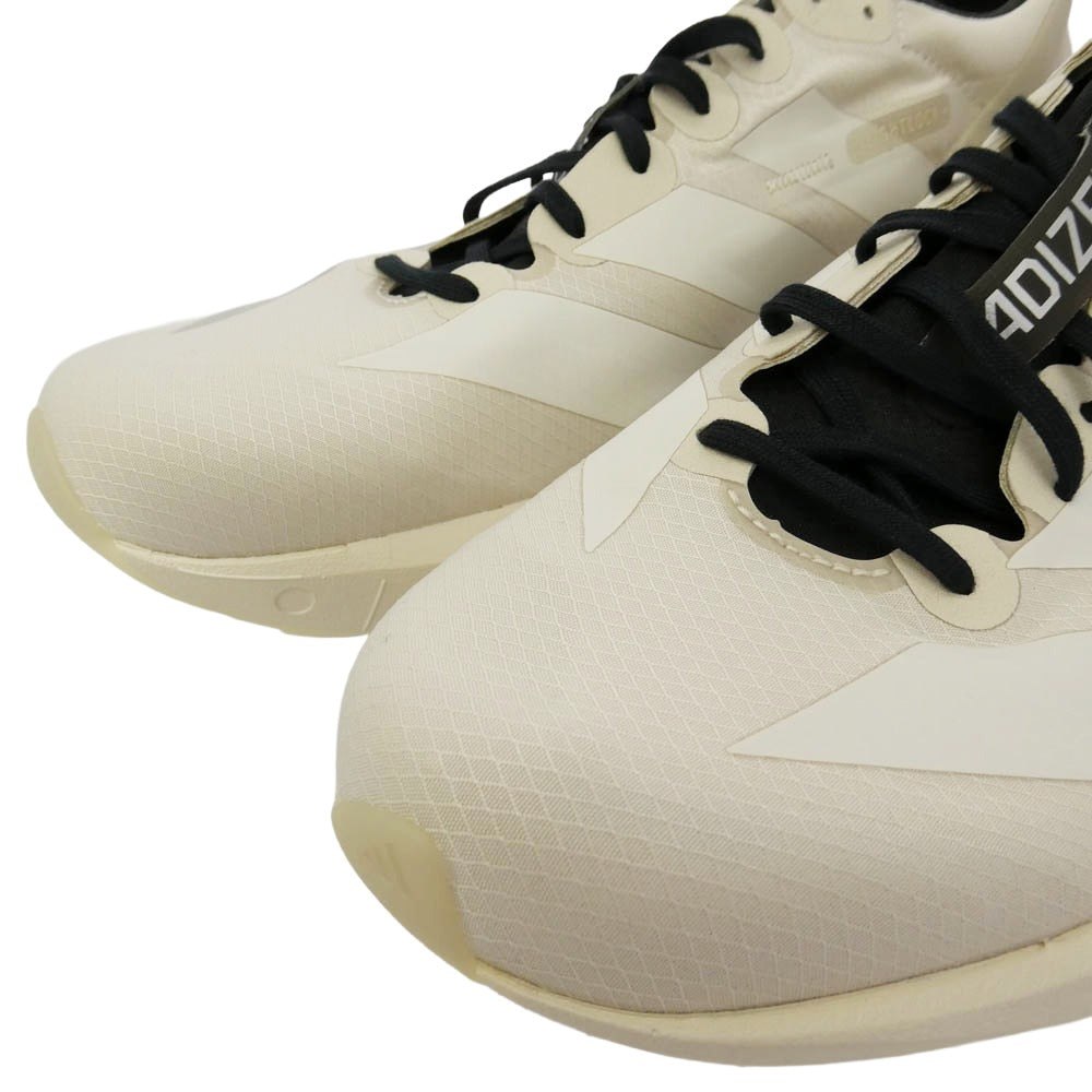 Y-3 Yohji Yamamoto ワイスリー ヨウジヤマモト 25SS JS3152 Adizero ADIOS 9 M アディゼロ アディオス ナイン ローカット スニーカー ベージュ系 27.5cm【極上美品】【中古】
