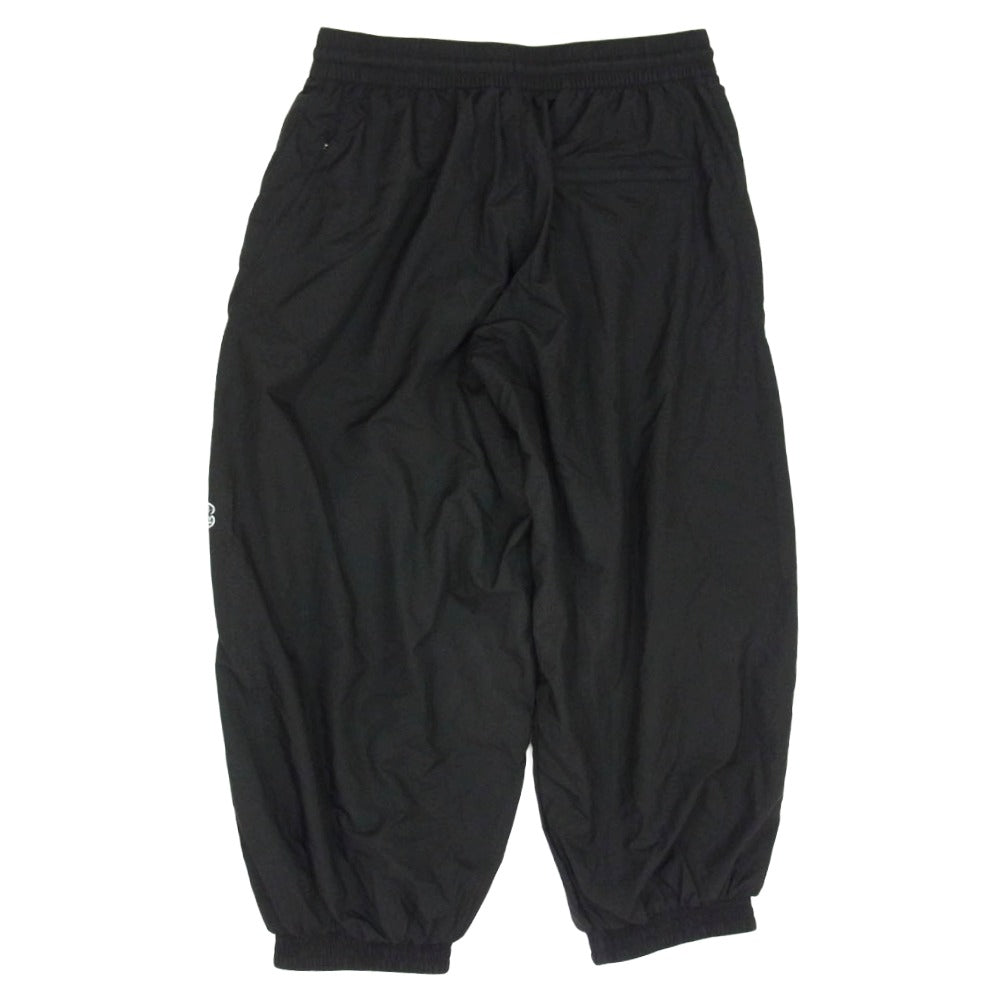 Y-3 Yohji Yamamoto ワイスリー ヨウジヤマモト 26SS KE6632 RAW EDGE 3 STRIPES NYLON SHELL PANTS ロウエッジ スリーストライプス ナイロン シェル ワイドパンツ ブラック系 L【新古品】【未使用】【中古】