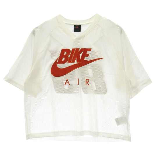 NIKE ナイキ 26ss IQ8156-133 JORDAN BRAND BIKE JERSEY ジョーダン ブランド バイク ジャージー Vネック Tシャツ カットソー ホワイト系 L【極上美品】【中古】