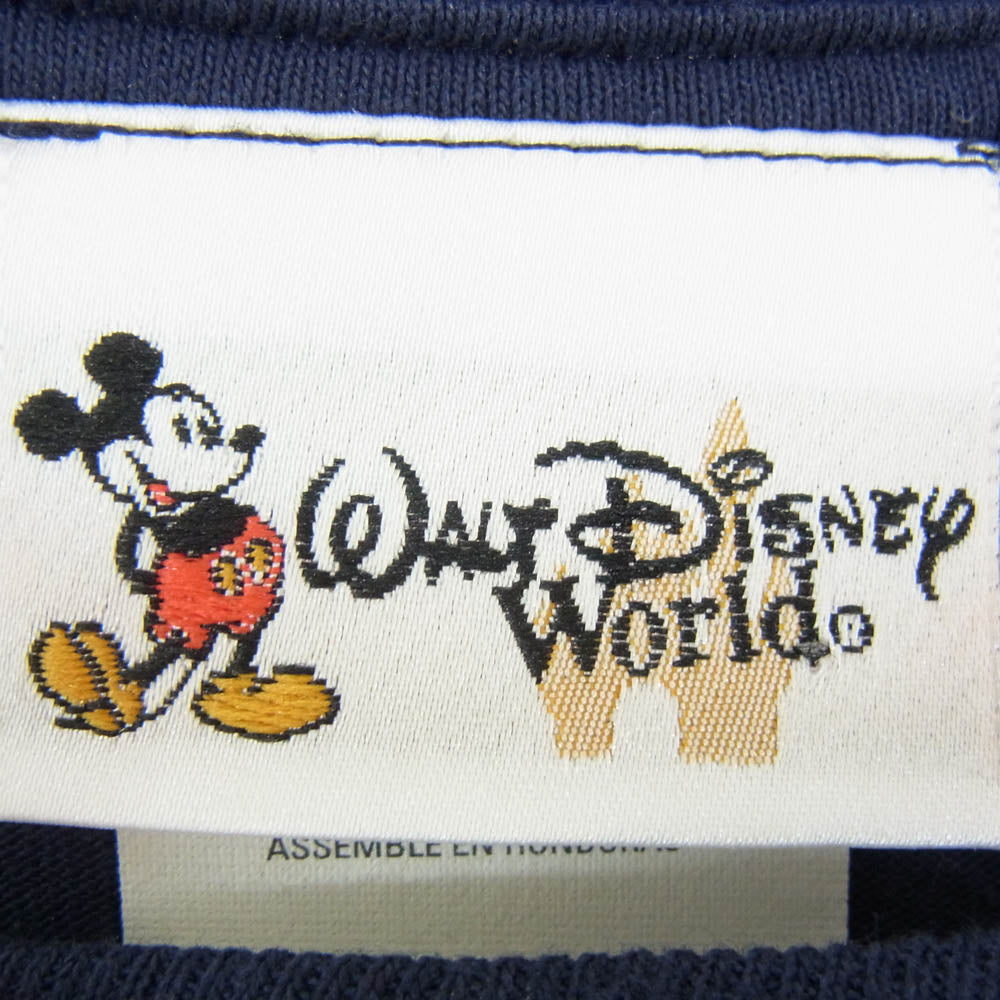 ヴィンテージ 90s~00s USA製 Disney Tower of Terror ディズニー タワーオブ テラー 半袖Tシャツ ネイビー系 L【中古】