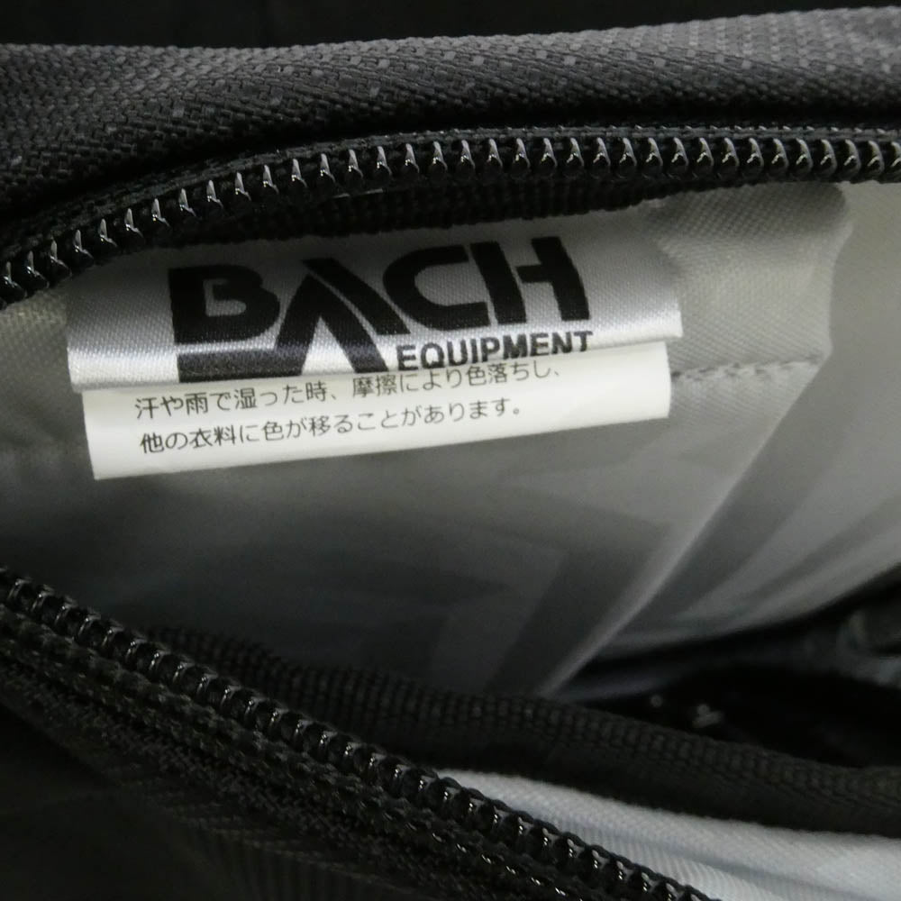 バッハ BICYCULE 15 バイシクル 15L バックパック リュック ブラック系【極上美品】【中古】
