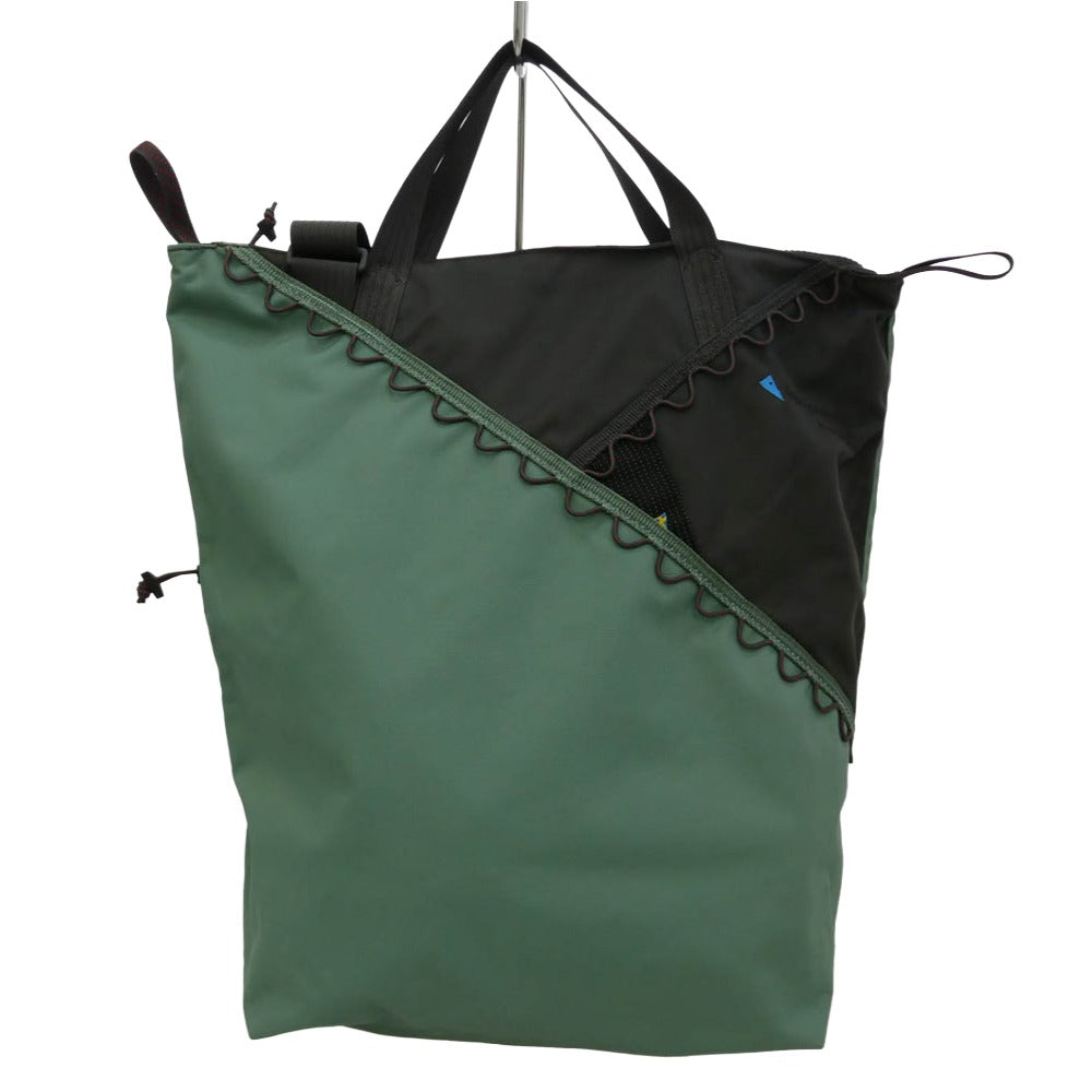 KLATTERMUSEN クレッタルムーセン BAGGI 3.0 22L バギー ナイロン ショルダーバッグ トートバック ブラック系 グリーン系【極上美品】【中古】