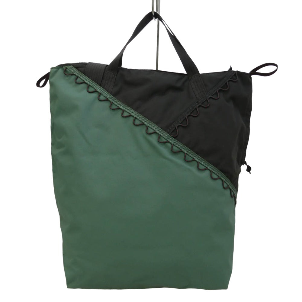 KLATTERMUSEN クレッタルムーセン BAGGI 3.0 22L バギー ナイロン ショルダーバッグ トートバック ブラック系 グリーン系【極上美品】【中古】