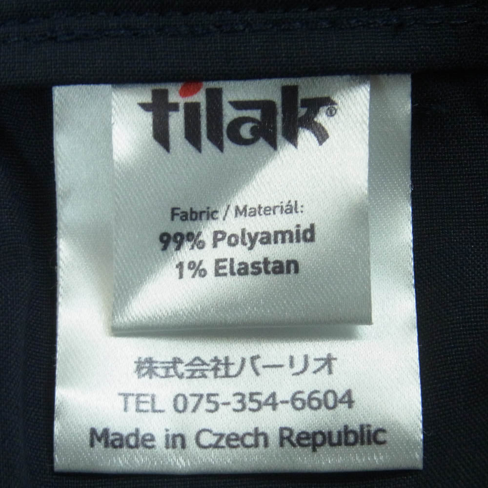 TILAK ティラック POUTNIK Quest Shorts ポートニック クエスト ベルト ショーツ ハーフ パンツ ダークネイビー系 S【美品】【中古】