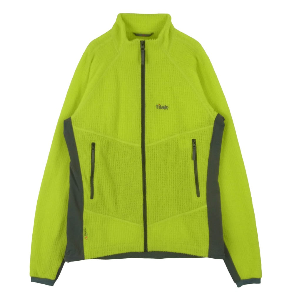 TILAK ティラック Sarek 25 Jacket セラク25 フルジップ ジャケット チェコ製 イエロー系 グレー系 M【美品】【中古】
