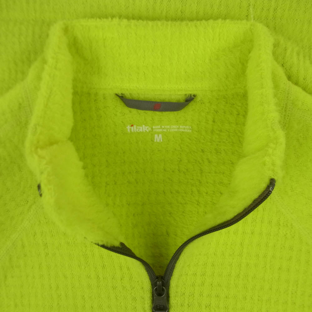 TILAK ティラック Sarek 25 Jacket セラク25 フルジップ ジャケット チェコ製 イエロー系 グレー系 M【美品】【中古】