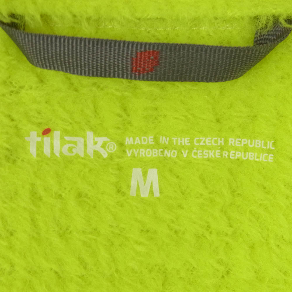 TILAK ティラック Sarek 25 Jacket セラク25 フルジップ ジャケット チェコ製 イエロー系 グレー系 M【美品】【中古】