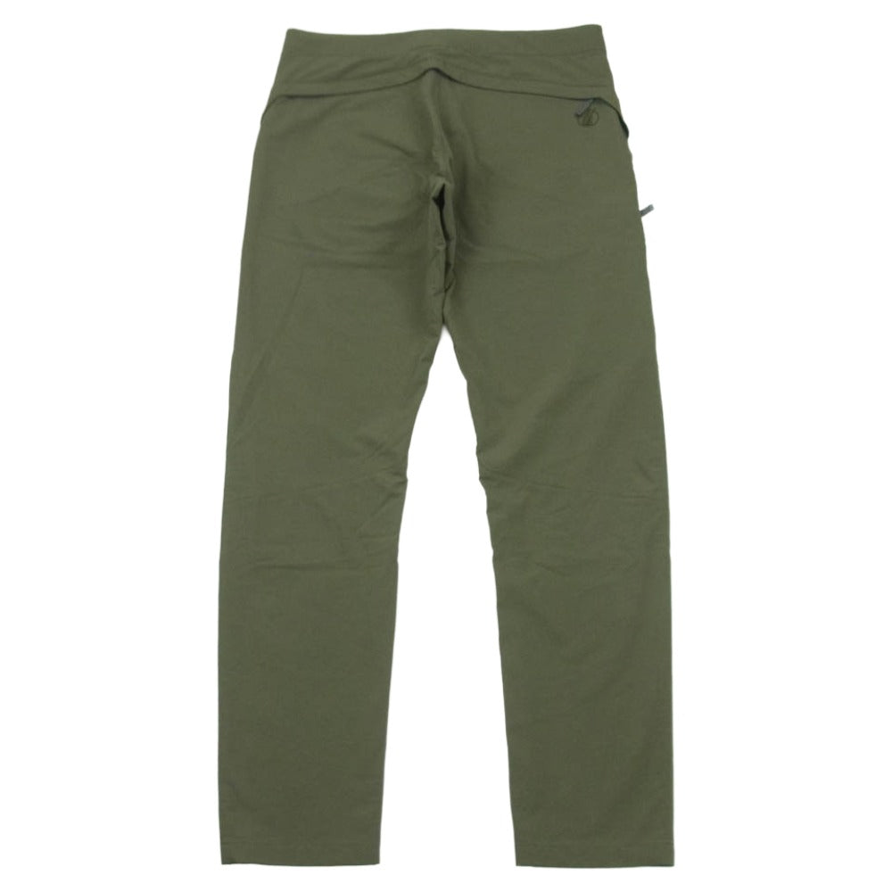 TILAK ティラック POUTNIK Monk Pants ポートニック モンク ベルト ナイロン パンツ グレイッシュオリーブ系 S【中古】