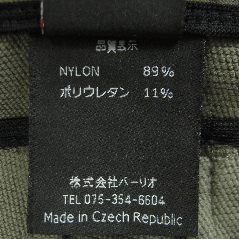 TILAK ティラック POUTNIK Monk Pants ポートニック モンク ベルト ナイロン パンツ グレイッシュオリーブ系 S【中古】