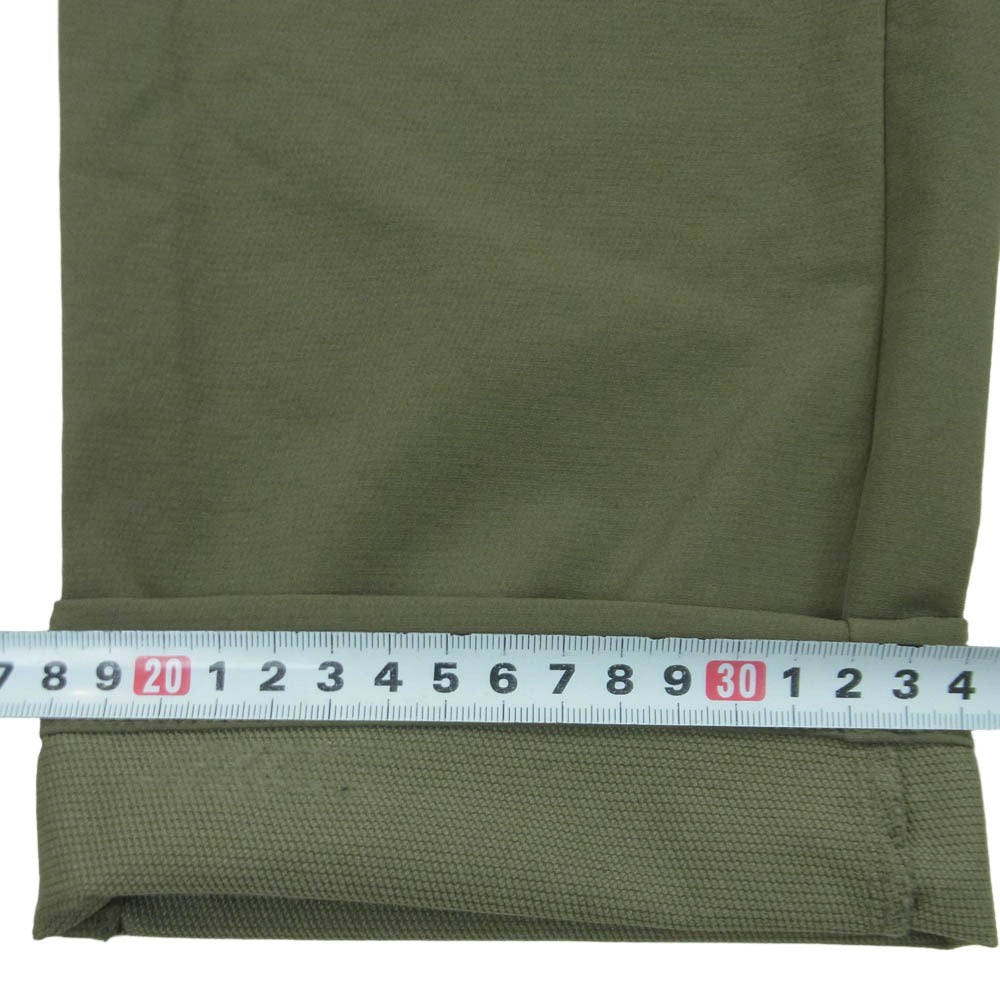TILAK ティラック POUTNIK Monk Pants ポートニック モンク ベルト ナイロン パンツ グレイッシュオリーブ系 S【中古】