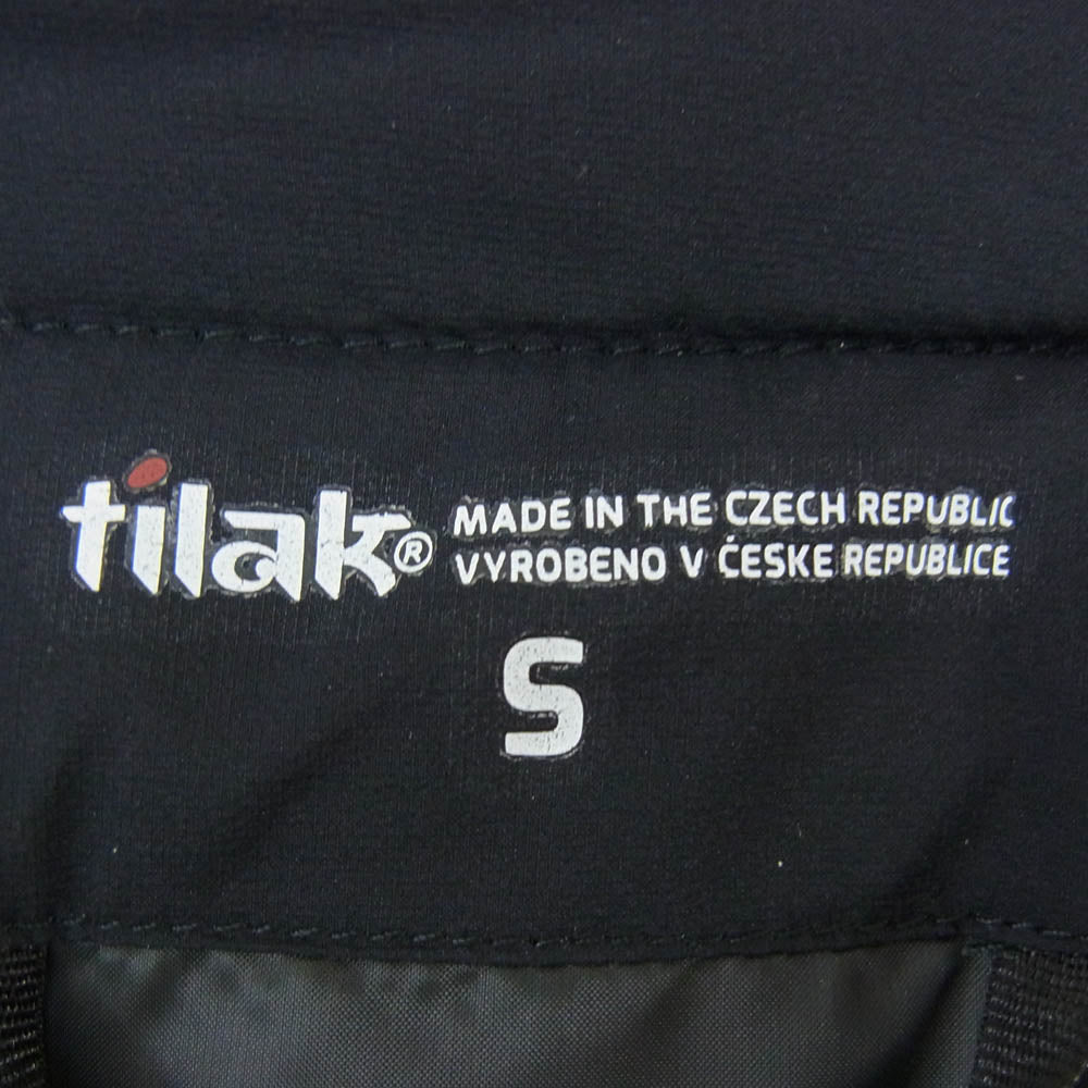 TILAK ティラック POUTNIK PYGMY Vest ポートニック ピグミー 中綿ベスト ブラック系 S【中古】