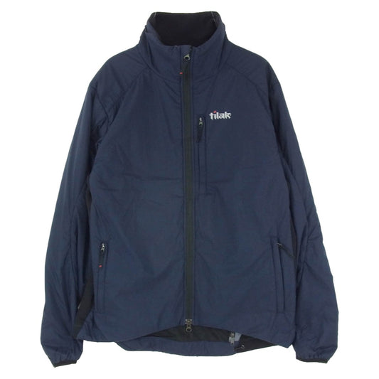TILAK ティラック Verso Jacket ベルソー ナイロン ポリエステル 中綿 ジャケット ネイビー系 M【中古】