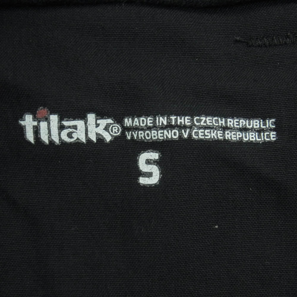 TILAK ティラック OPERATOR MIG PANTS オペレーター ミグ ナイロン ミリタリー パンツ チェコ製 ブラック系 S【中古】