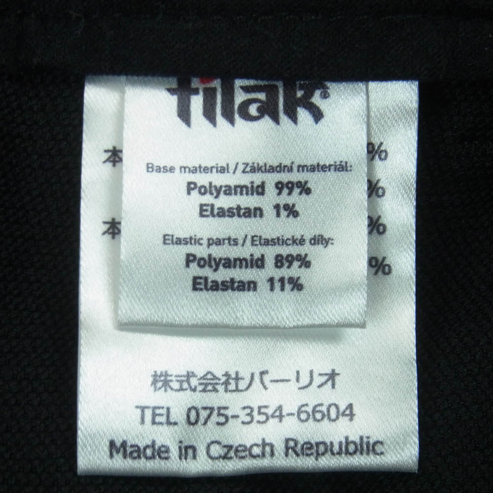 TILAK ティラック OPERATOR MIG PANTS オペレーター ミグ ナイロン ミリタリー パンツ チェコ製 ブラック系 S【中古】