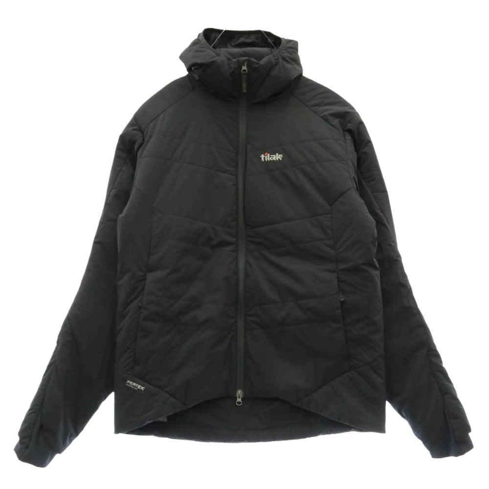 TILAK ティラック PERTEX CLIMASHIELD Ketil Jacket 中綿 パーテックス クライマシールド ケティルジャケット ブラック系 L【美品】【中古】