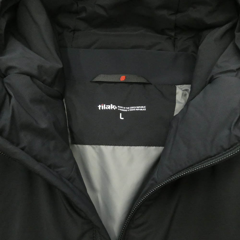 TILAK ティラック PERTEX CLIMASHIELD Ketil Jacket 中綿 パーテックス クライマシールド ケティルジャケット ブラック系 L【美品】【中古】