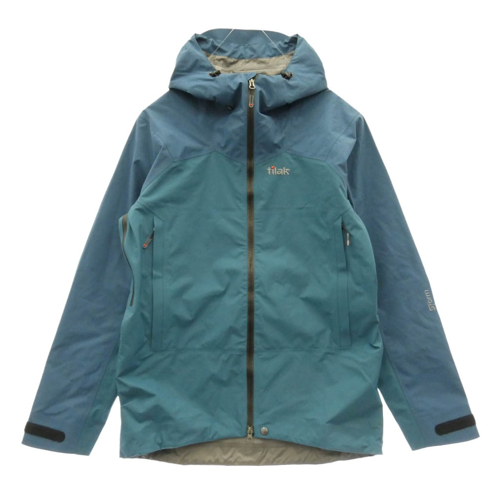 TILAK ティラック STORM JACKET GORE-TEX ストームジャケット ゴアテックス マウンテンパーカー ブルー系 M【美品】【中古】