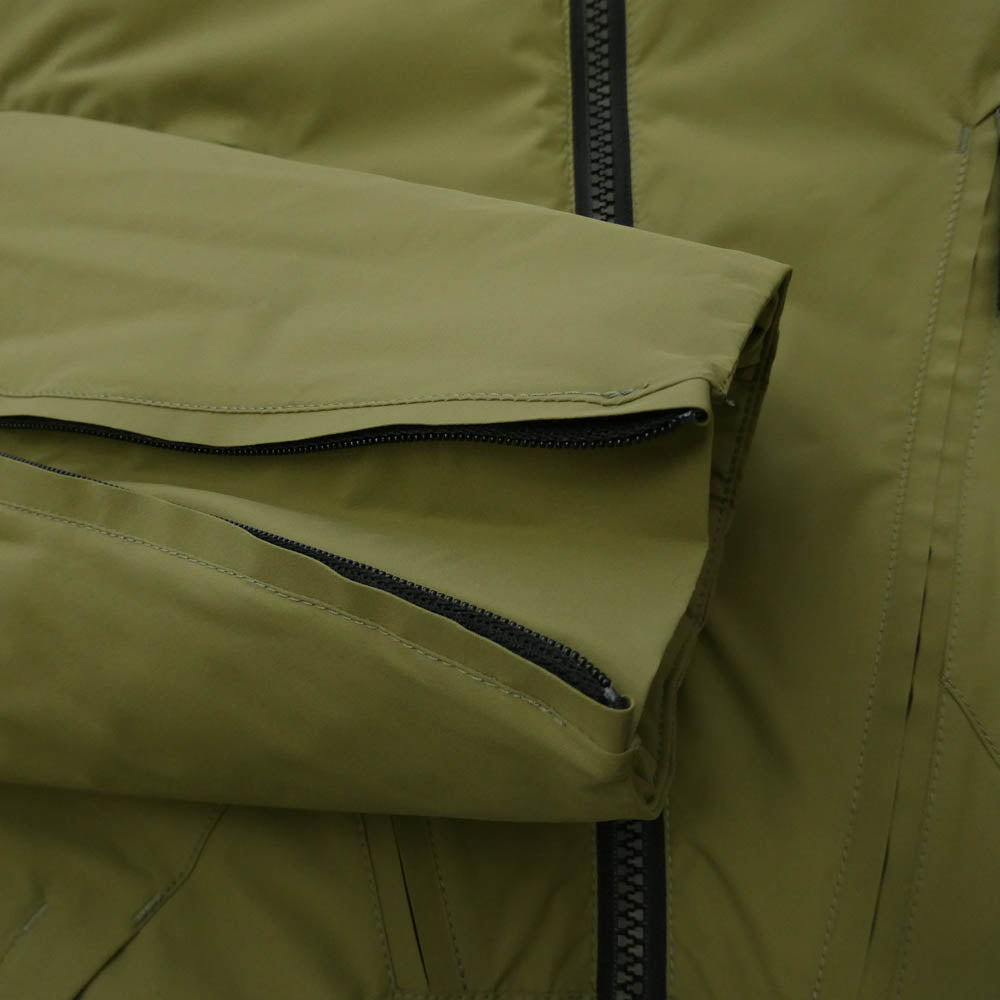 TILAK ティラック POUTNIK GORE-TEX WINDSTOPPER Continental Jacket コンチネンタル 中綿ジャケット カーキ系 S【美品】【中古】