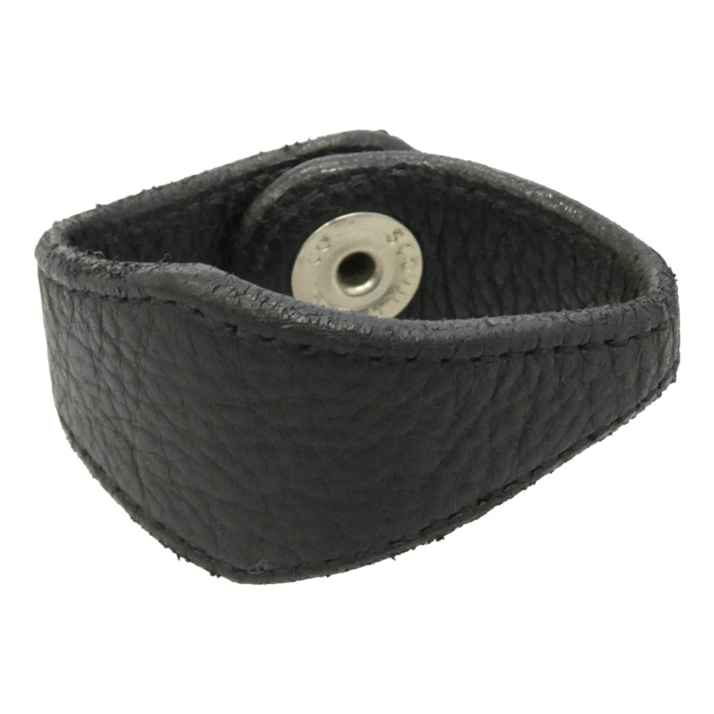 TRAVIS WALKER トラヴィスワーカー CUSTOM LEATHER SKULL BELT LOOP カスタム レザー スカル ベルトループ ブラック系 シルバー系【中古】