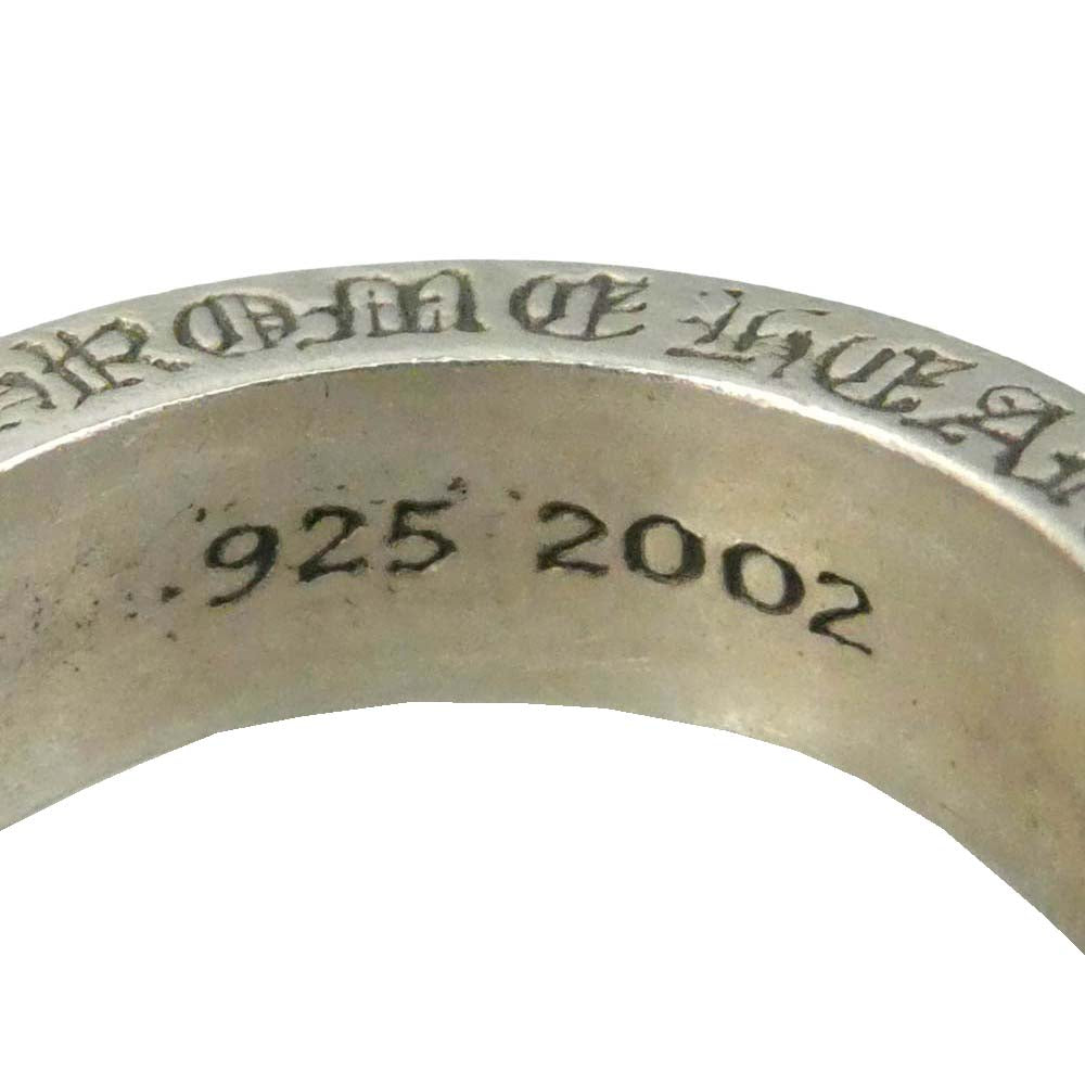 CHROME HEARTS クロムハーツ（原本無） 6mm SPACER PLN 6mmスペーサープレーン リング シルバー系 9号【中古】