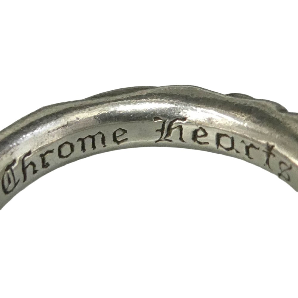 CHROME HEARTS クロムハーツ（原本無） SCRL BAND スクロールバンド リング シルバー系 21号【中古】