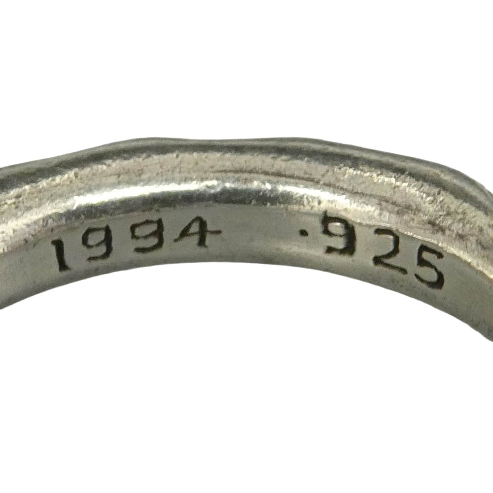 CHROME HEARTS クロムハーツ（原本無） SCRL BAND スクロールバンド リング シルバー系 21号【中古】