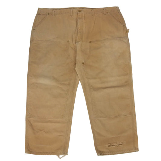 Carhartt カーハート ダック ダブルニー ペインター ワーク パンツ ベージュ系 50x30【中古】